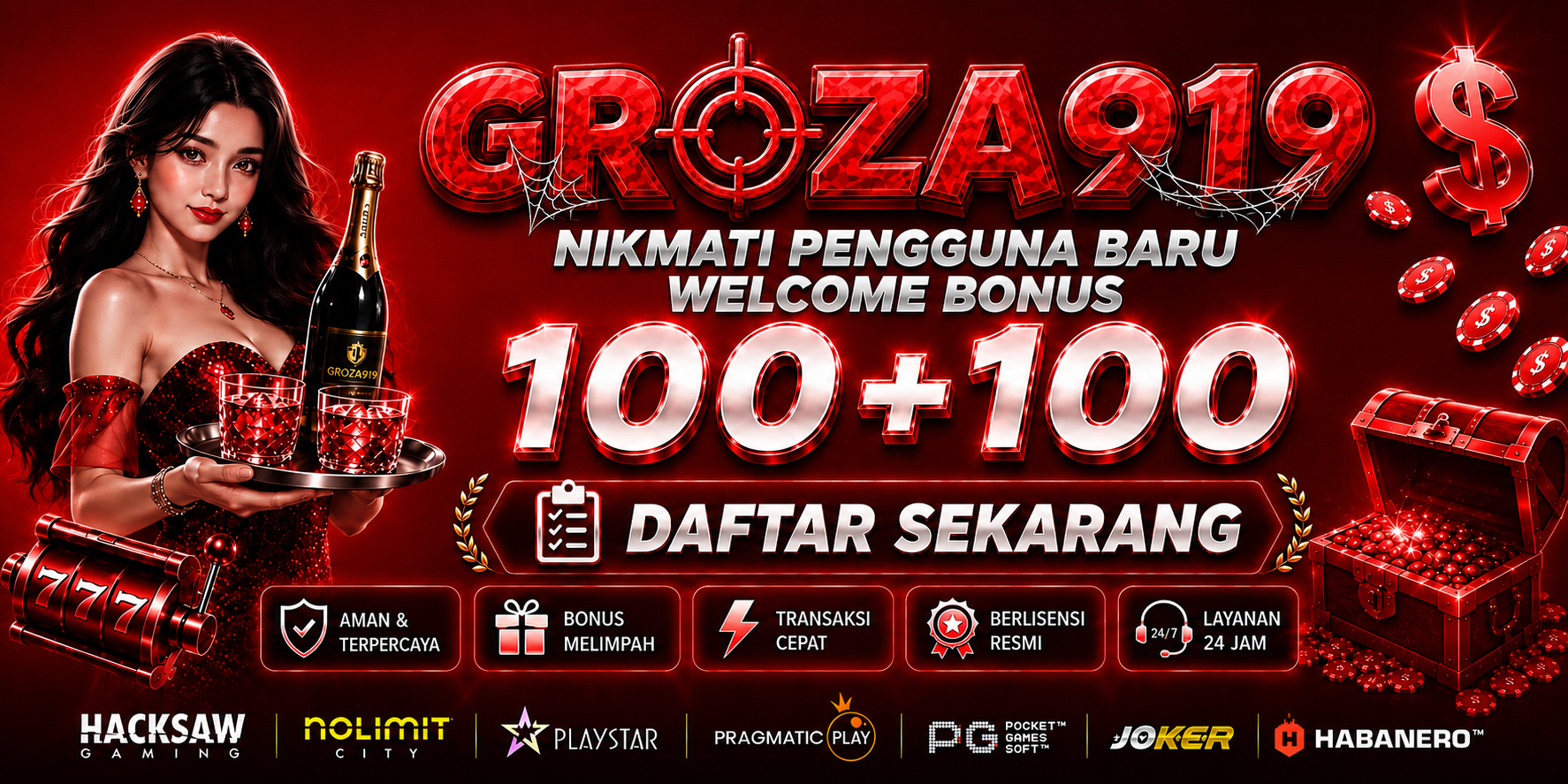 SLOT  – WELCOME BONUS 100% 